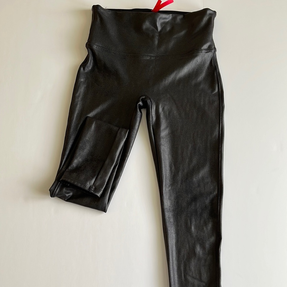 SPANX faux leather leggings